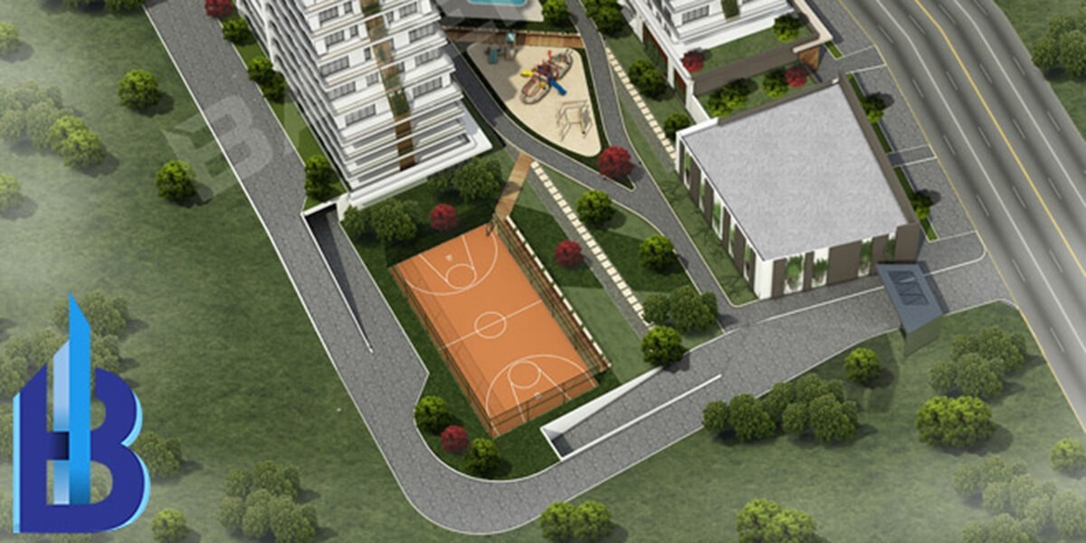 A residential project in a central area in Esenyurt