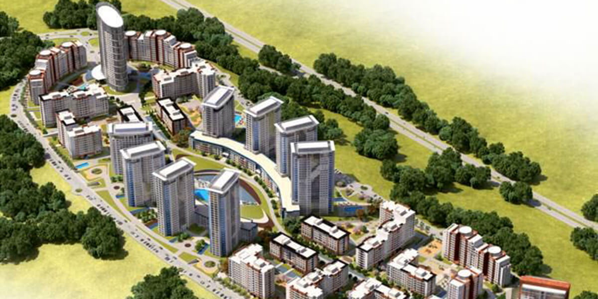 The largest residential projects in the region of kucukcekmece