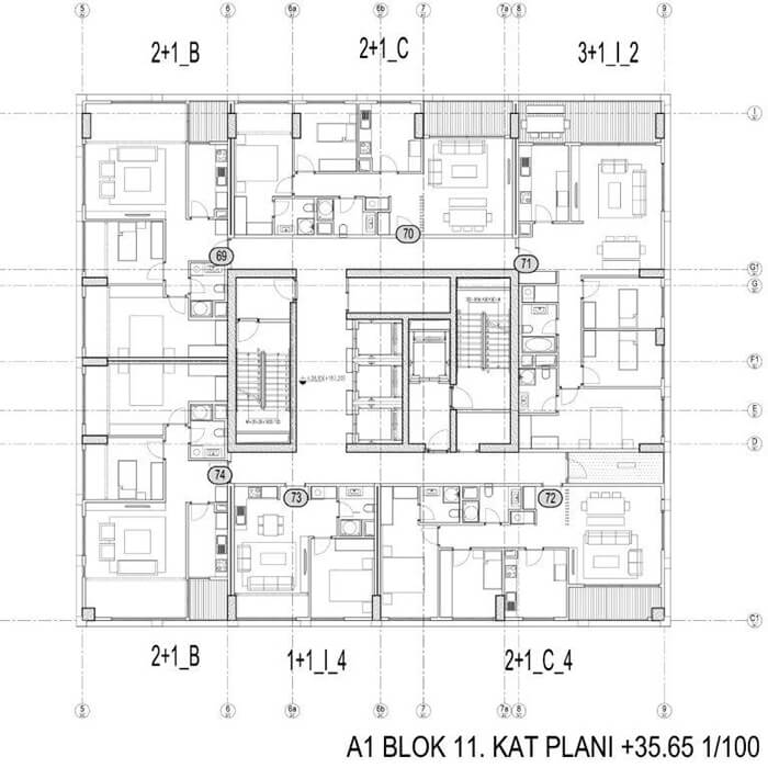 Different lifestyles in one project