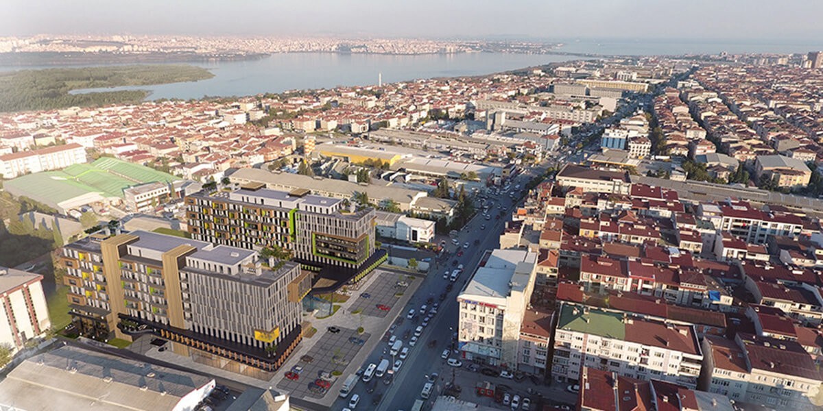 Project in Avcilar with views of Kucukcekmece Lake