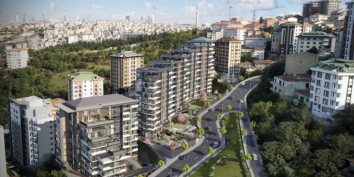 Residential commercial project in the center of Istanbul