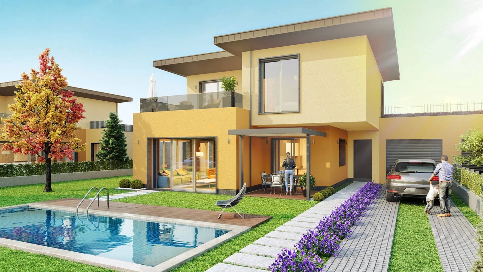 Distinctive Istanbul villas project in Buyukcekmece