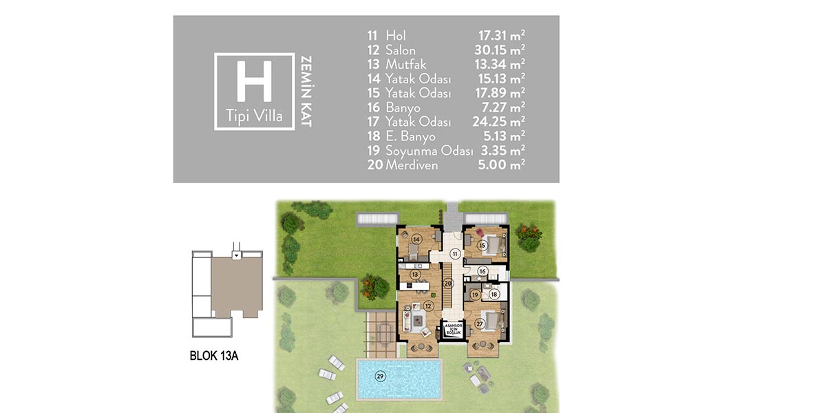 The largest luxury villa project in Istanbul