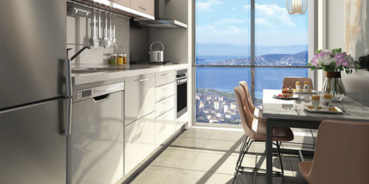 Residential project overlooking the sea and Maltepe islands
