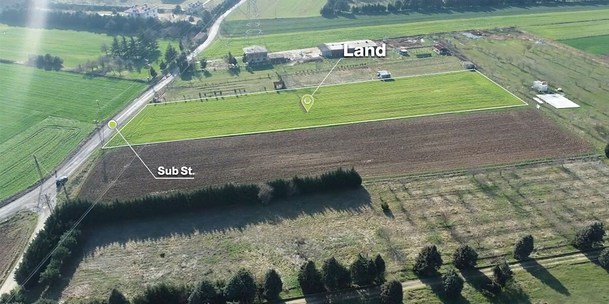 Agricultural land in Istanbul Silvery T-1-21