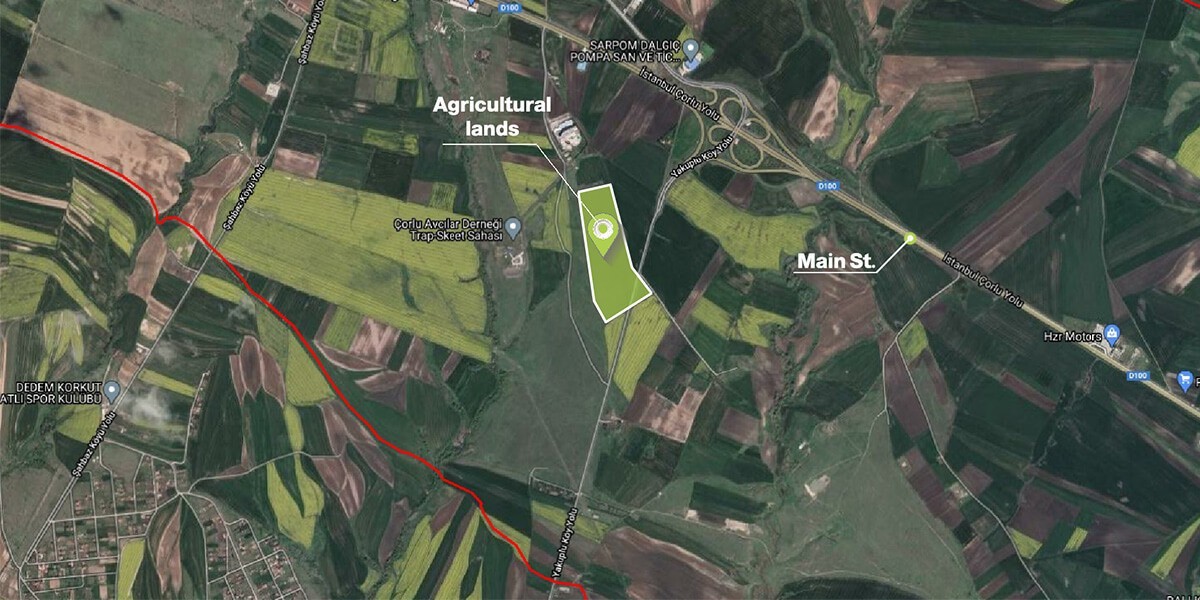 Agricultural land in Tekirdağ T-1-9