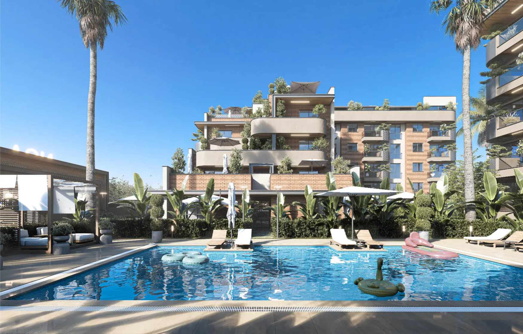 Luxury Apartments for Sale in Antalya with Two Pools